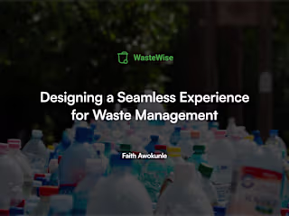 WasteWise - An App Case Study