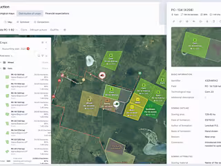 UI/UX redesign for OnTrack - agri-management platform