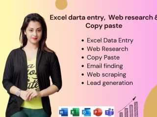 Data Management Specialist ready to handle Excel data entry