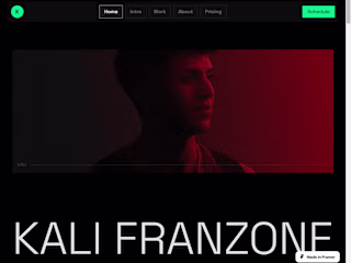 Portfolio Website - Creative Works Showcase