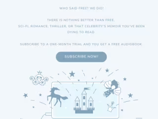 Portfolio: Audiobook Subscription