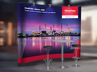 Thermo Fisher Scientific Booth | Wall Design