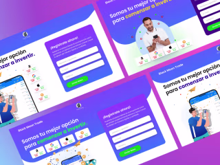 Landing Pages | Black Moon Trade | Proposal