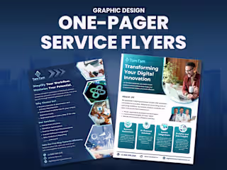 TamTam Solutions – One-Pager Service Flyers