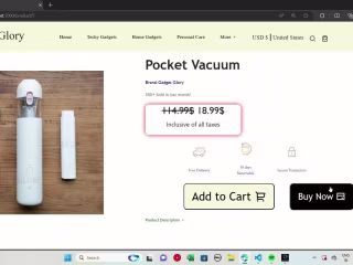Gadget Glory | Ecom website - YouTube