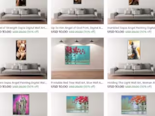 my listing on a Etsy store :: Behance