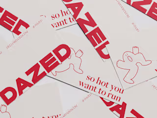 DAZED | brand identity 