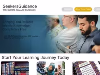 SEEKER'S GUDIANCE LANDING PAGE