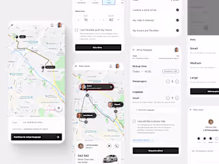 Catch! Ride-sharing mobile app
