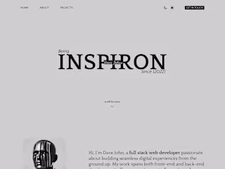 Personal Portfolio design