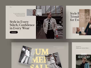 Pacino E-commerce Website | Web Design