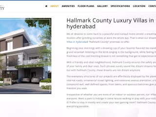 Hallmark County - Website content