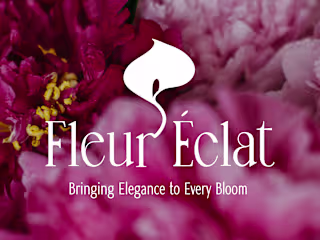 Premium Flower Shop Logo Design