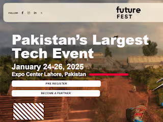 Pakistan’s Largest Tech Festival & Expo | January 26, 27, 28 @ …