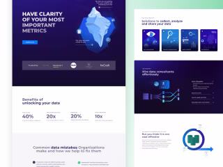 Landing Page Design with Figma