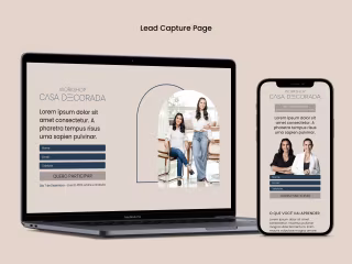 Lead Capture Page and Meta Image Ads