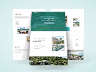 Vista Royal - Landing page design