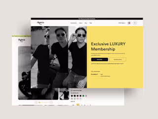 Fligh In: UI/UX Solutions for a Luxury Travel Website 