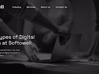 Custom Website Development for Digital Agency