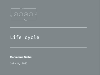 Life cycle 