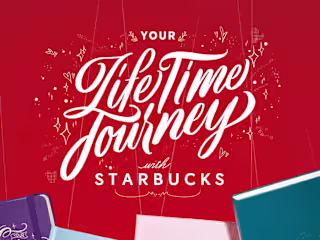Starbucks KR VMD Lettering works