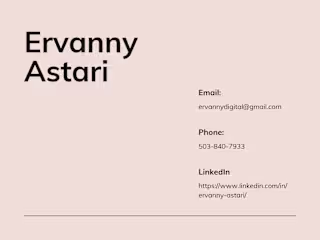 Ervanny Astari’s Portfolio