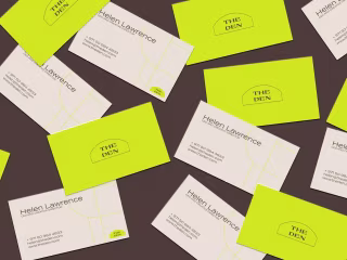 The Den | Interior Design Branding