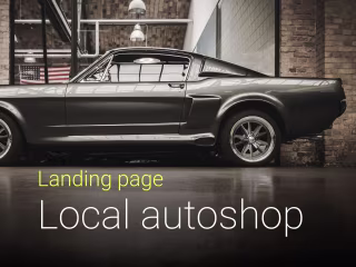 landing page