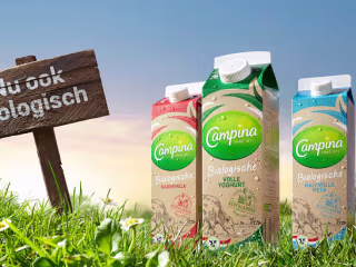 Campina Biologisch - Packaging Design