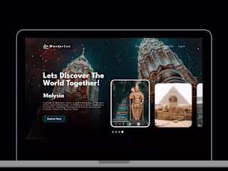 Traveling Agency- Landing Page