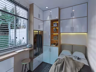 A small, tiny room design