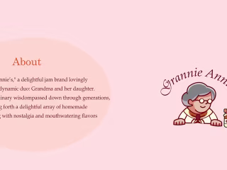 Branding for a jam brand (Grannie annie's)