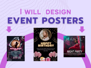 Print / Poster Design for Events