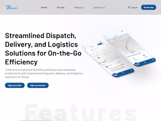 Sent logistics mobile app