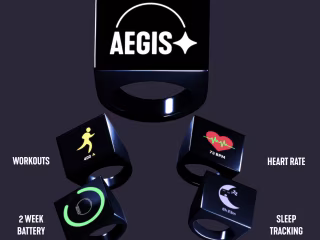 AEGIS - Smart Ring UI Concept