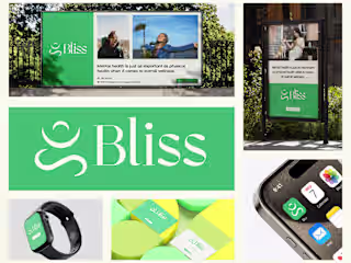 Bliss Branding - Mental Health App