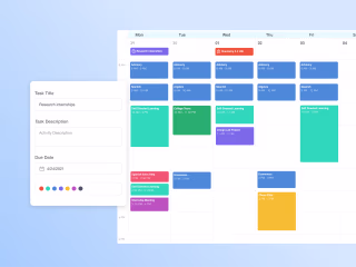 📅 Scheduling app - Formation Learning