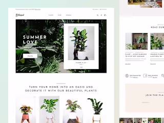 Designing an e-commerce website — Botanycal