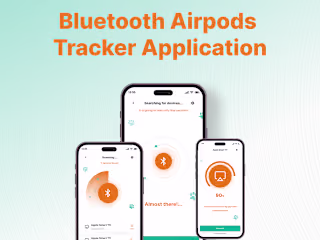 Bluetooth Airpods Tracker Application Design