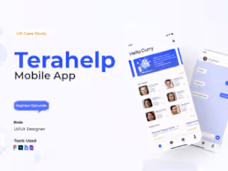 Case Study:Mobile Design and UX Research for Terahelp