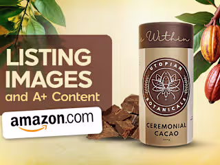 Ceremonial Cacao - Amazon Listing and A+ Content 
