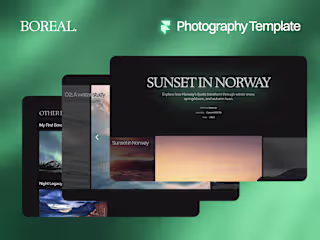 Boreal · Photograph Framer template