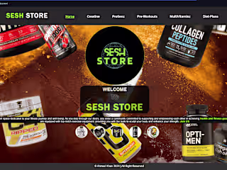 MY E-COMMERCE GYM STORE 