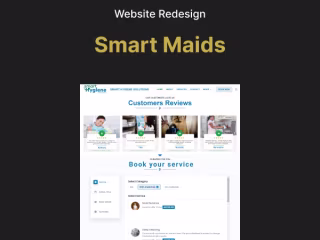 Website ReDesign for Smart Maids Cleaning Services