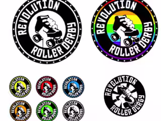 Revolution Roller Derby Logo Refresh