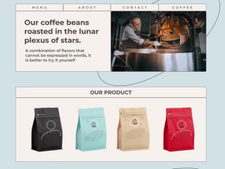 Coffeeshop website