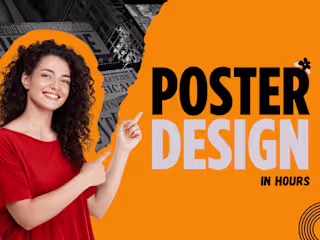 Poster design for your business or whatever you want  