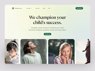 Wellspectrum (Design + Framer development)