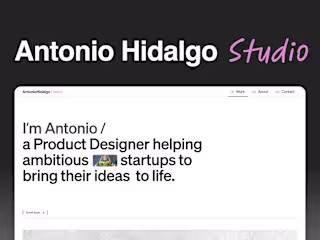 My own portfolio built with Framer
