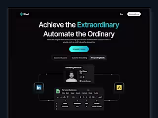 Website Design for Kiwi AI